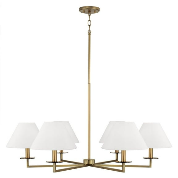 Capital Lighting - Gilda - 6 Light Chandelier In Contemporary Style-19.75 Inches