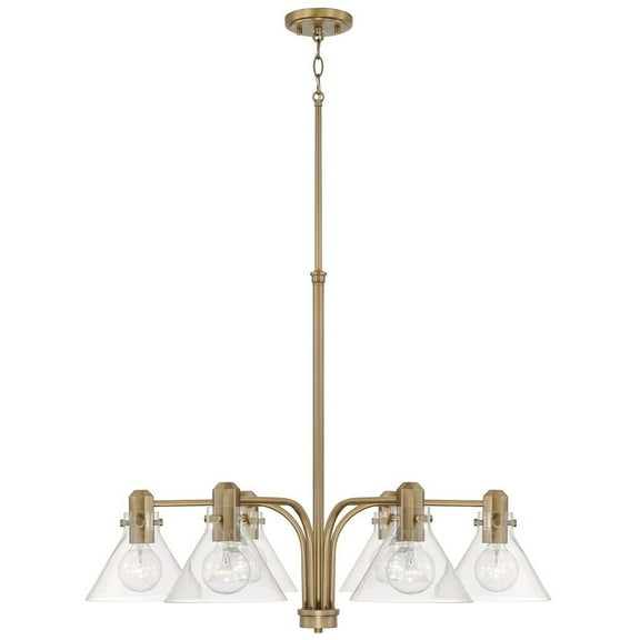 Capital Lighting - Greer - 6 Light Chandelier In Modern Style-25.25 Inches Tall