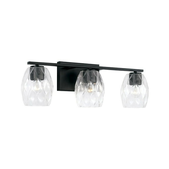 Capital Lighting - Lucas - 3 Light Bath Vanity In Transitional Style-7.75 Inches