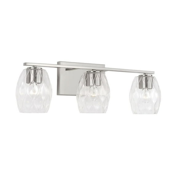 Capital Lighting - Lucas - 3 Light Bath Vanity In Transitional Style-7.75 Inches