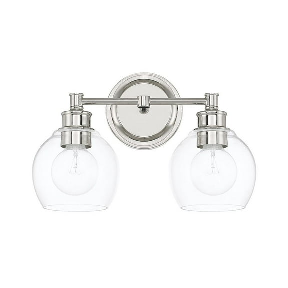 Capital Lighting - Mid-Century - 2 Light Transitional Bath Vanity Approved for
