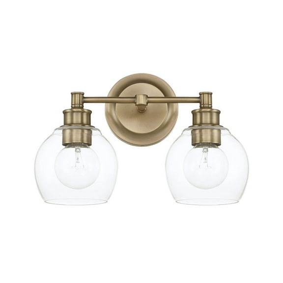 Capital Lighting - Mid-Century - 2 Light Transitional Bath Vanity Approved for