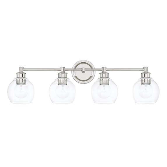 Capital Lighting - Mid-Century - 4 Light Transitional Bath Vanity Approved for