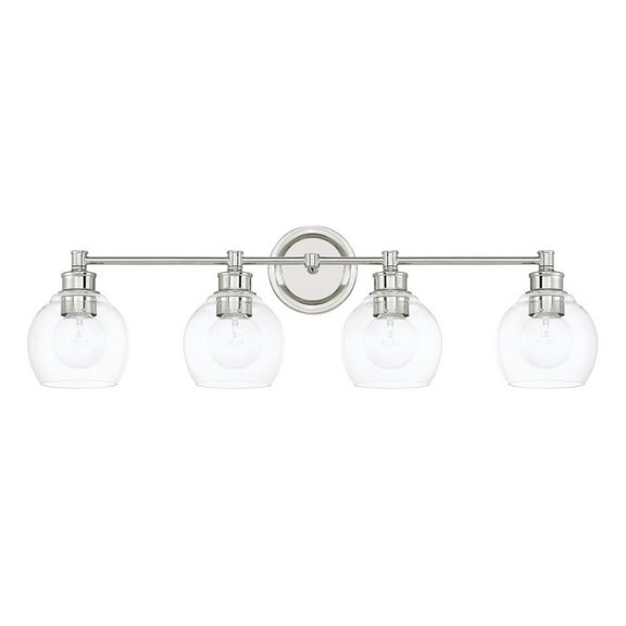 Capital Lighting - Mid-Century - 4 Light Transitional Bath Vanity Approved for