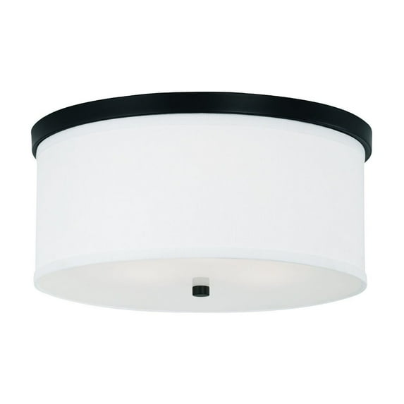 Capital Lighting - Midtown - 3 Light Flush Mount In Minimalist Style-7.25 Inches