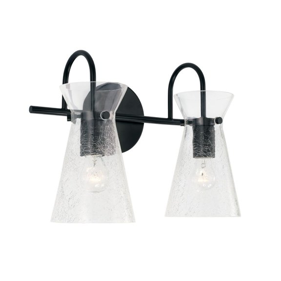 Capital Lighting - Mila - 2 Light Bath Vanity In Modern Style-11 Inches Tall and