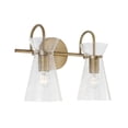 thumbnail image 1 of Capital Lighting - Mila - 2 Light Bath Vanity In Modern Style-11 Inches Tall and, 1 of 9