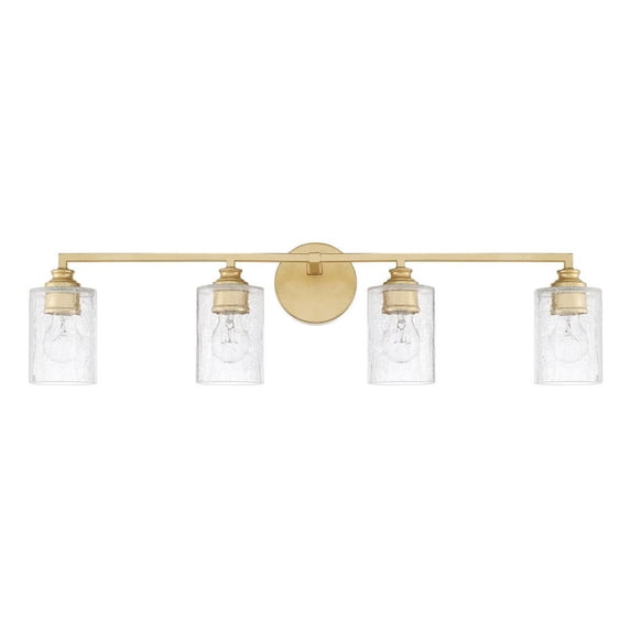 Capital Lighting - Milan - 4 Light Modern Bath Vanity Approved for Damp