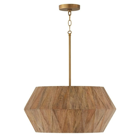 Capital Lighting - Nadeau - 4 Light Pendant In Modern Style-10.75 Inches Tall
