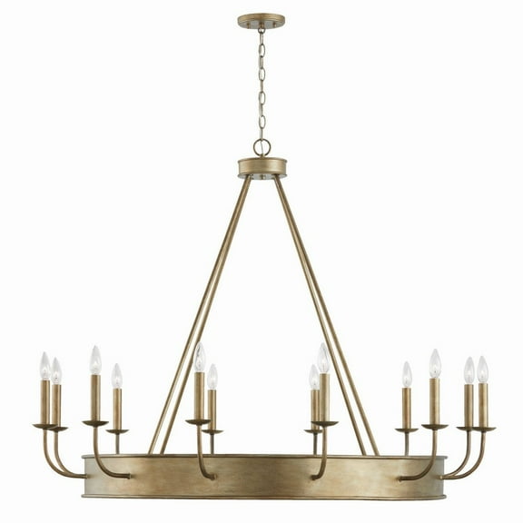 Capital Lighting - Nole - 12 Light Chandelier In Industrial Style-38.5 Inches