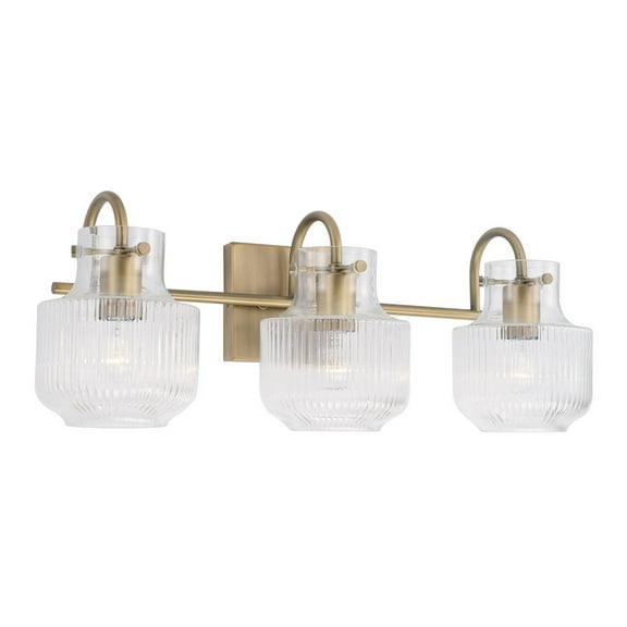 Capital Lighting - Nyla - 3 Light Bath Vanity In Transitional Style-9 Inches