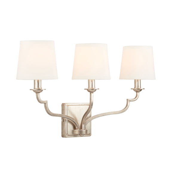 Capital Lighting - Ophelia - 3 Light Traditional Bath Vanity Approved for Damp