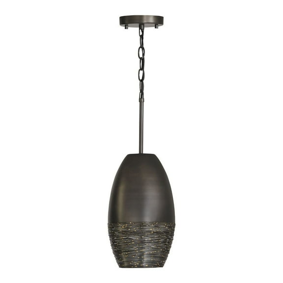 13 Inch 1 Light Pendant In Urban/Industrial Style 8 High By 13 Wide     -Traditional Installation Capital Lighting 335111Gi