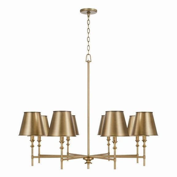 Capital Lighting - Whitney - 8 Light Chandelier In Mid-Century Modern Style-33