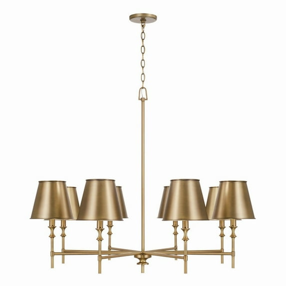 Capital Lighting - Whitney - 8 Light Chandelier In Mid-Century Modern Style-33