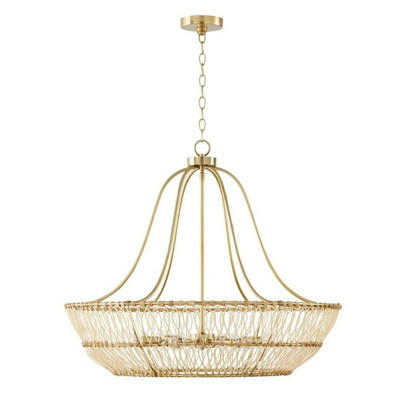 Capital Lighting - Wren - 6 Light Chandelier In Transitional Style-27.25 Inches