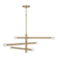 thumbnail image 1 of Capital Lighting - Zane - 6 Light Chandelier In Modern Style-12 Inches Tall and, 1 of 3