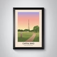thumbnail image 1 of Capital Ring Hiking Trail London Loop Long Distance Path Decor, Stretched Canvas 12x16in, 1 of 1
