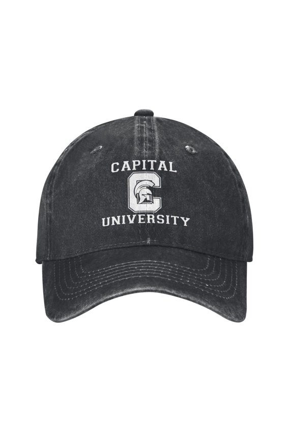 Capital University Classic Cowboy Hat Adjustable Baseball Cap Unisex Casual Sports Hat