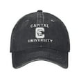 thumbnail image 1 of Capital University Unisex Adjustable For Hat Baseball Cap Casquette, 1 of 8