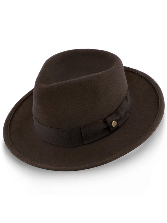 Capital - Walrus Crushable Hat Wool Felt Fedora - H7000