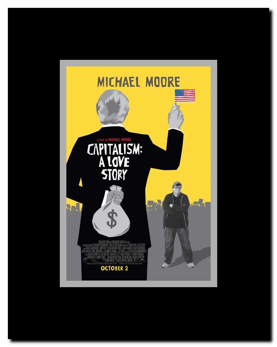 Capitalism: A Love Story Framed Movie Poster