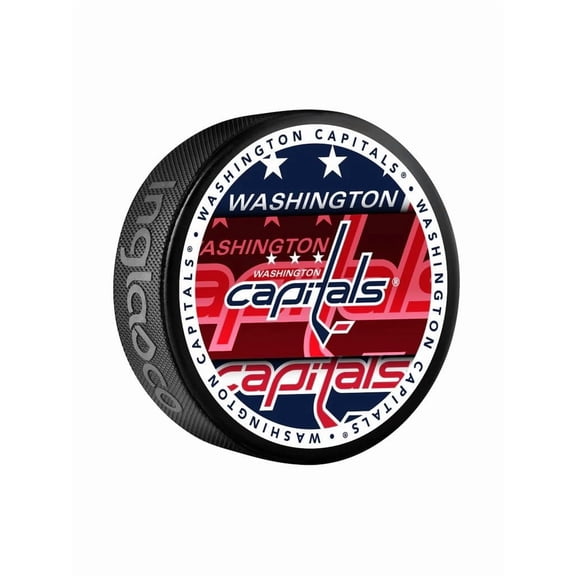 Capitals Officially Licensed Medallion Design Hockey Puck