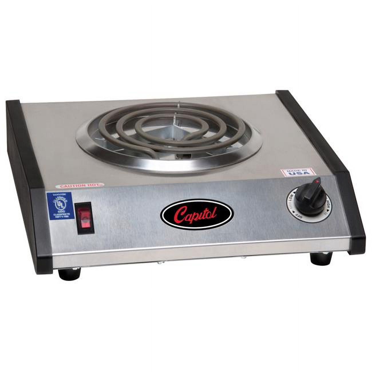 Capitol 1448817 SingleRange Economy Hot Plate