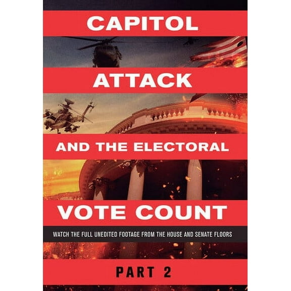Capitol Attack And The Electoral Vote Count Part 2 (DVD), Wownow Entertainment, Documentary