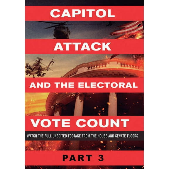 Capitol Attack And The Electoral Vote Count Part 3 (DVD), Wownow Entertainment, Documentary
