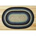 thumbnail image 1 of Capitol Earth Rugs 02-312 Blueberry-Creme Jute Braided Rug, 1 of 3
