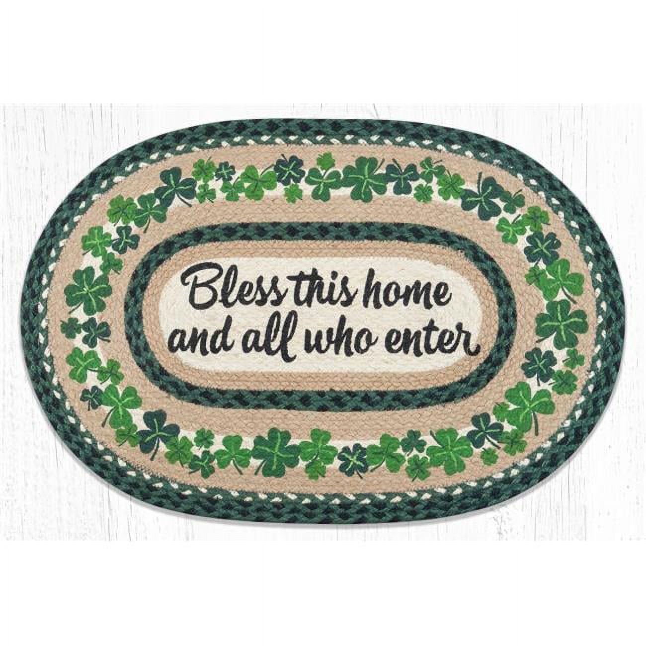 Capitol Importing 20 x 30 in. OP-605 Bless This Home Oval Patch ...