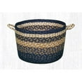 thumbnail image 1 of Capitol Importing 28-371 8 x 11 ft. Oval Braided Rug, Black Cherry, Chocolate & Cream, 1 of 2