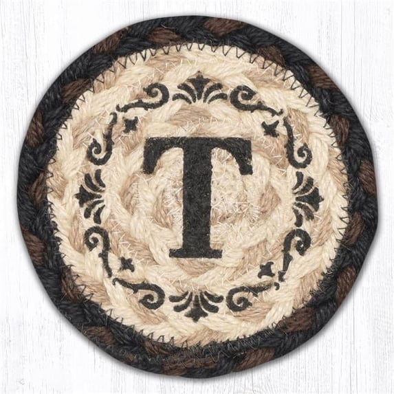 Capitol Importing 30-313T 5 x 5 in. IC-313 T Monogram Printed Coaster