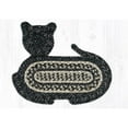 thumbnail image 1 of Capitol Importing 63-C9-93 14.5 x 19.5 in. Jute Cat Rug - Black & Tan, 1 of 1