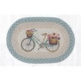 thumbnail image 1 of Capitol Importing 65-522MB 20 x 30 in. My Bicycle Oval Patch Rug, 1 of 1