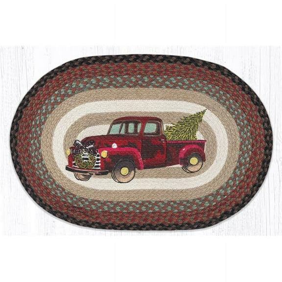 Capitol Importing 65-530CT 20 x 30 in. OP-530 Christmas Truck Oval Patch