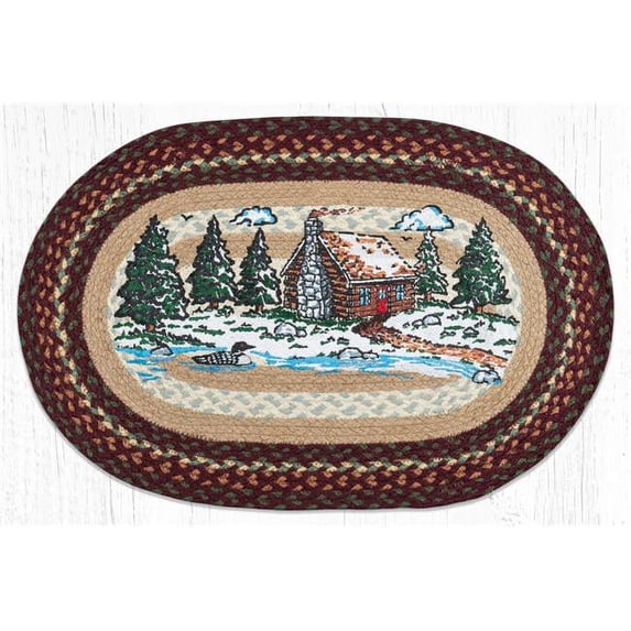 Capitol Importing 65-604LL 20 x 30 in. OP-604 Loon Lake Oval Patch