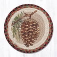 thumbnail image 1 of Capitol Importing 80-081P 10 x 10 in. Pinecone Printed Round Swatch, 1 of 1