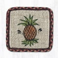 thumbnail image 1 of Capitol Importing 83-375P 9 x 9 in. Pineapple Wicker Weave Table Accent Rug, 1 of 1