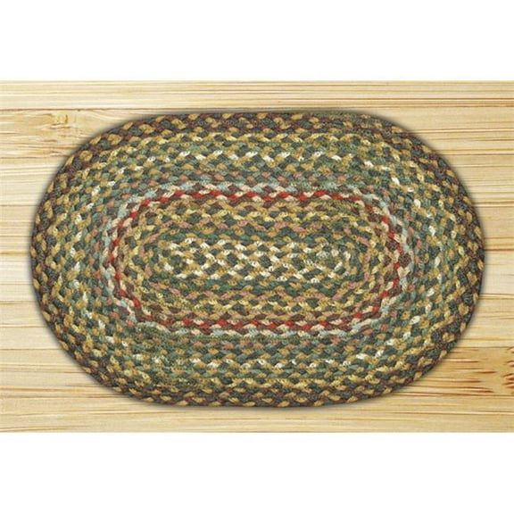 Capitol Importing Fir-Ivory - 10 in. x 15 in. Oval Swatch