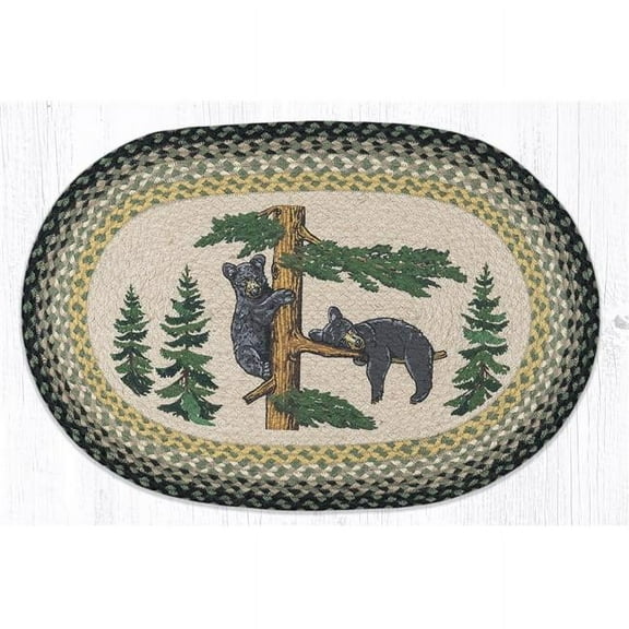 Capitol Importing  OP-116 Bear Cubs Oval Patch - - 20 x 30 in.