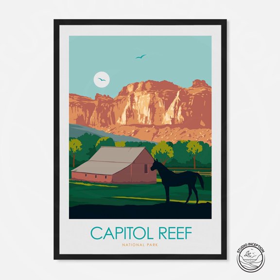 Capitol Reef National Park Poster