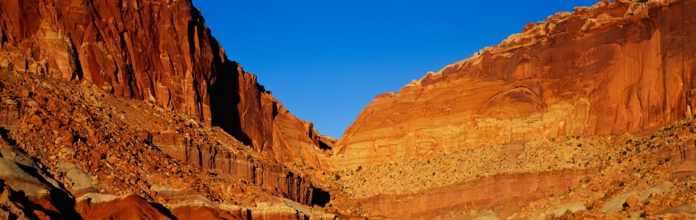 Capitol Reef National Park Southern Utah Canvas Art - Panoramic Images (36 x 12)