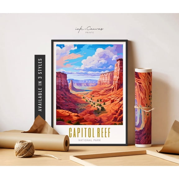 Capitol Reef Utah National Park Wall Decor