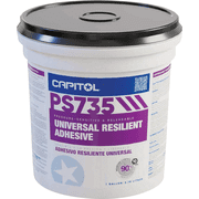 Capitol Universal Resilient Flooring Adhesive - Pack of 4   Residential Use, Standard Application