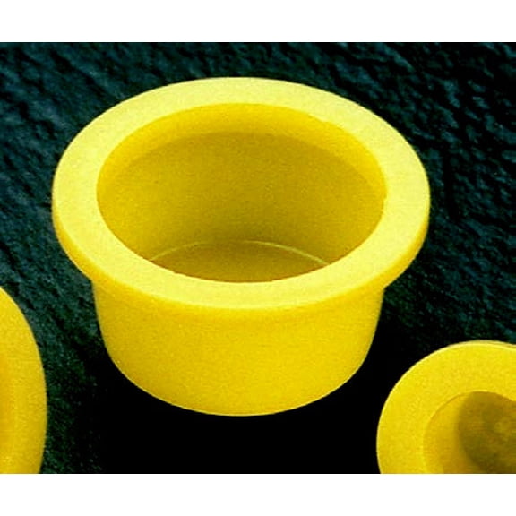 Caplugs WW-18 Tapered Yellow Caps & Plugs with Wide, Thick Flanges