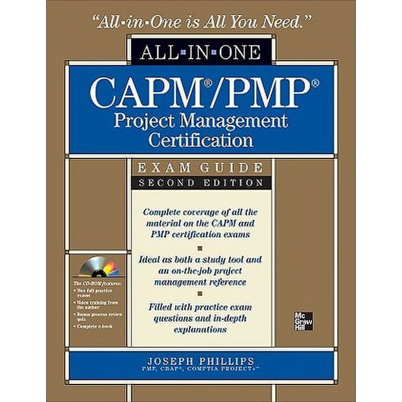 Pre-Owned CAPM/PMP Project Management Certification All-in-One Exam Guide with CD-ROM, Second Edition (Hardcover) 0071632999 9780071632997