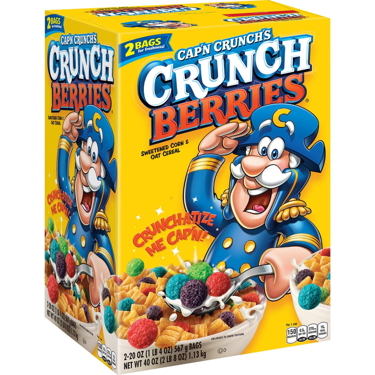 Crunchhouse ★FIELD EARTH KB 152 Crunch Cereal, Peanut Butter, Giant Size (22.5 oz) Delivery or