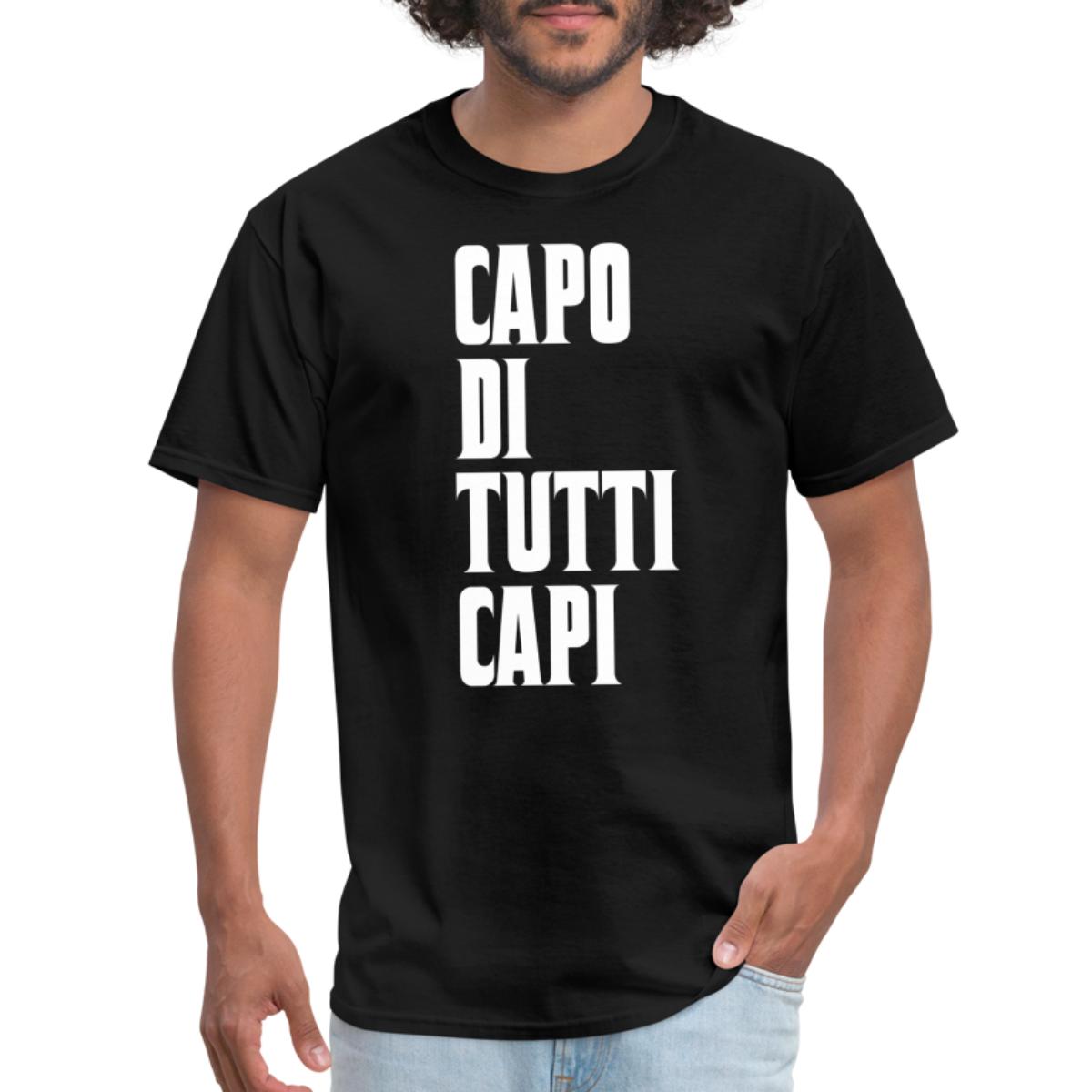 Capo Di Tutti Capi Italian Mobster Family El Jefe Unisex Men's Classic